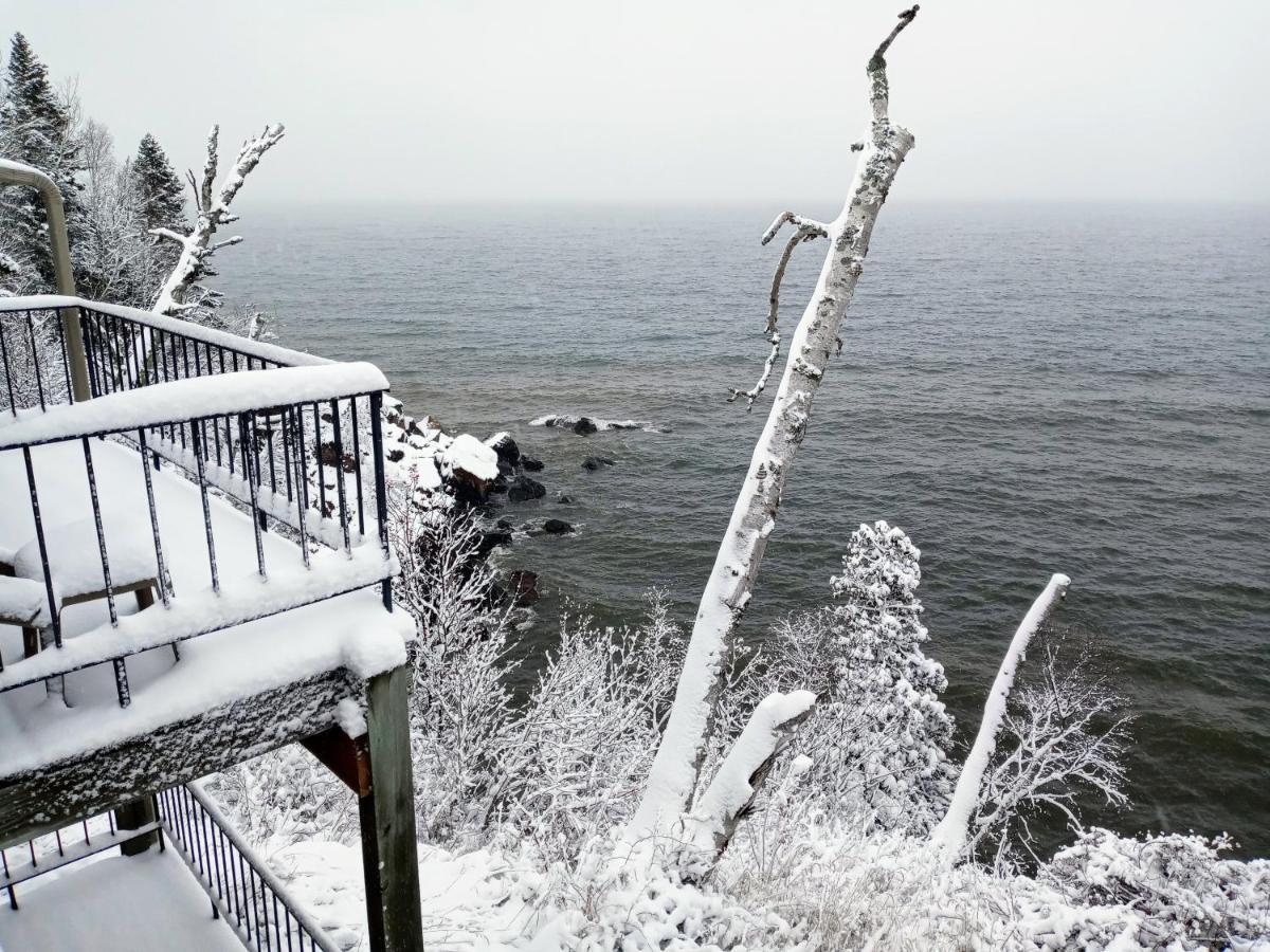 Cliff Dweller On Lake Superior Tofte ภายนอก รูปภาพ